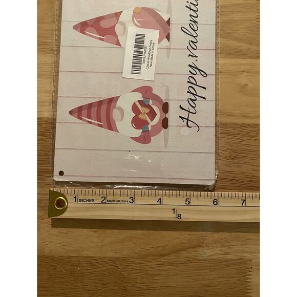 Happy Valentines Day Gnome Sign, Hanging Decor, Love, Pink Wall Art - Picture 9 of 9